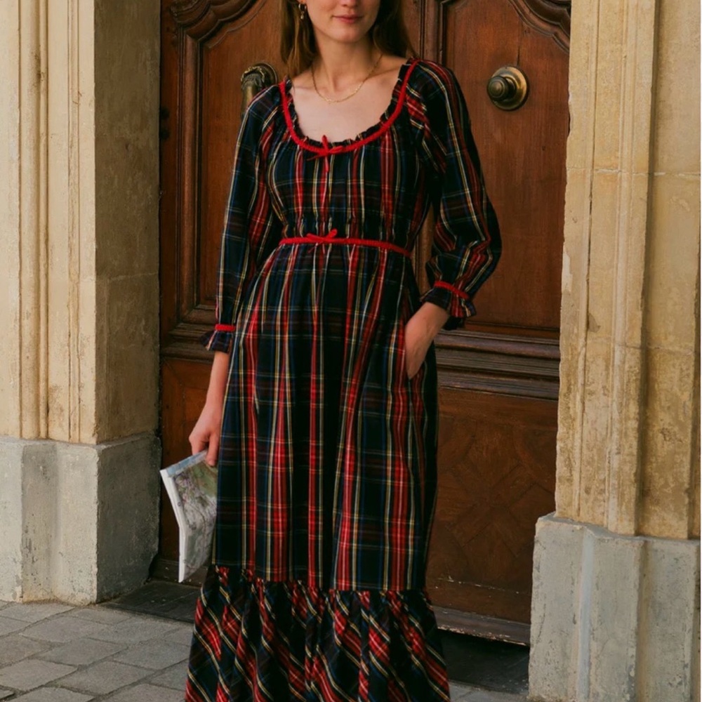 The Pink City Prints Agatha Dress- M